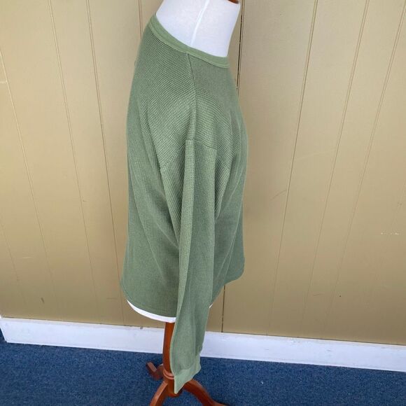 Fruit of the Loom men XL cotton blend longsleeve crewneck 4 shirt bundle - Picture 4 of 12